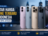 Ilustrasi Daftar Harga iPhone Terbaru di Indonesia 20 Juli 2026, Mulai Rp8 Jutaan