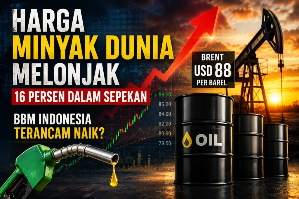 Harga Minyak Dunia Naik 16 Persen, Apakah BBM Indonesia Akan Ikut Naik?